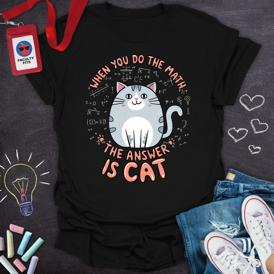 Answer Is Cat  T-Shirt