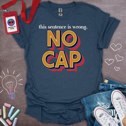 No CAP Retro T-Shirt - Faculty Fits